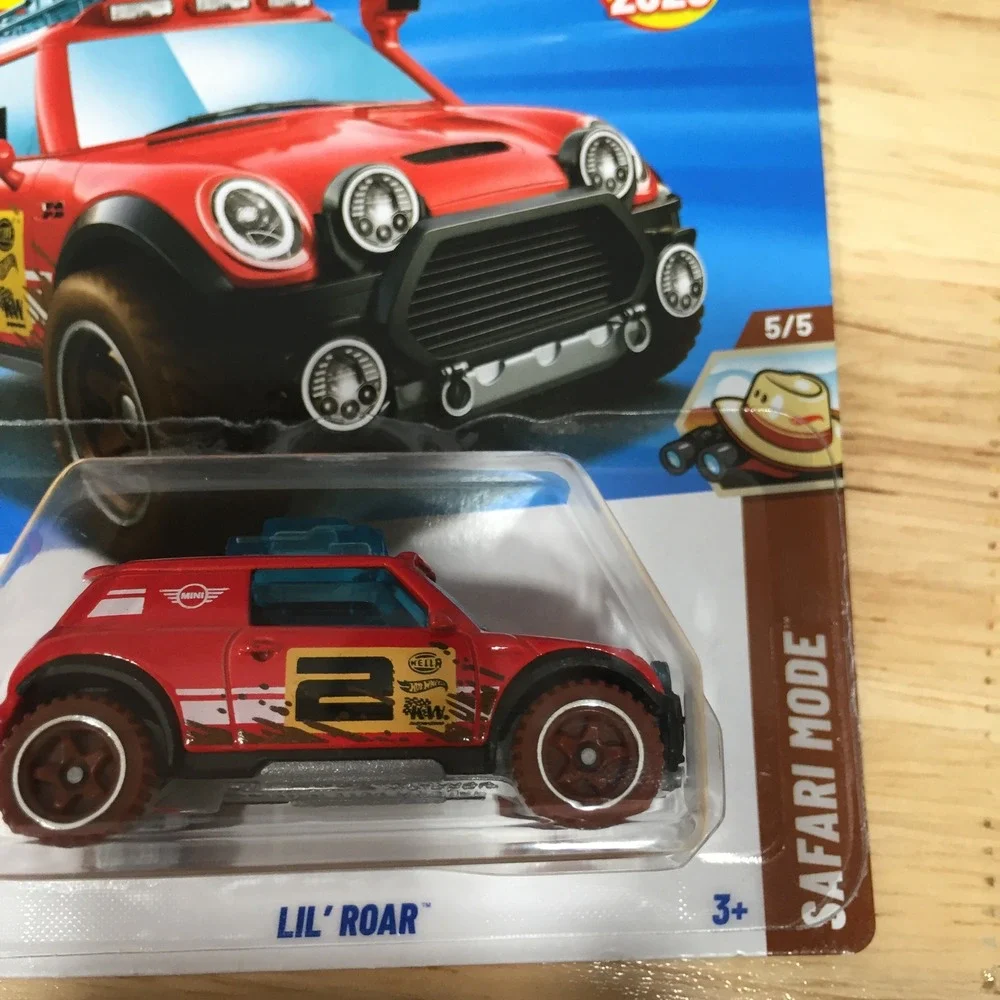 Hot Wheels Toy Car 2025 Safari Mode Lil' Roar 203/250 1:64 Red
